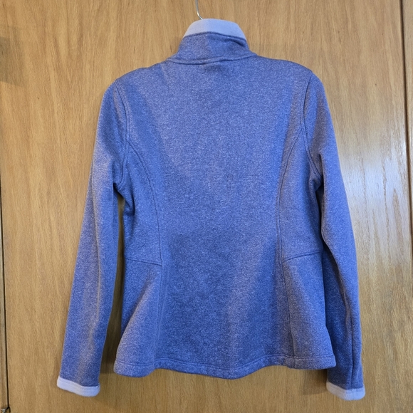 The North Face Purple Fleece Jacket - Picture 2 of 2